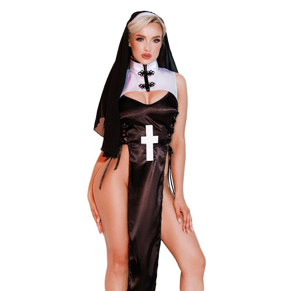 3851 cosplay Nun's uniform Underwear Police Nurse Costume Clothes Pajamas